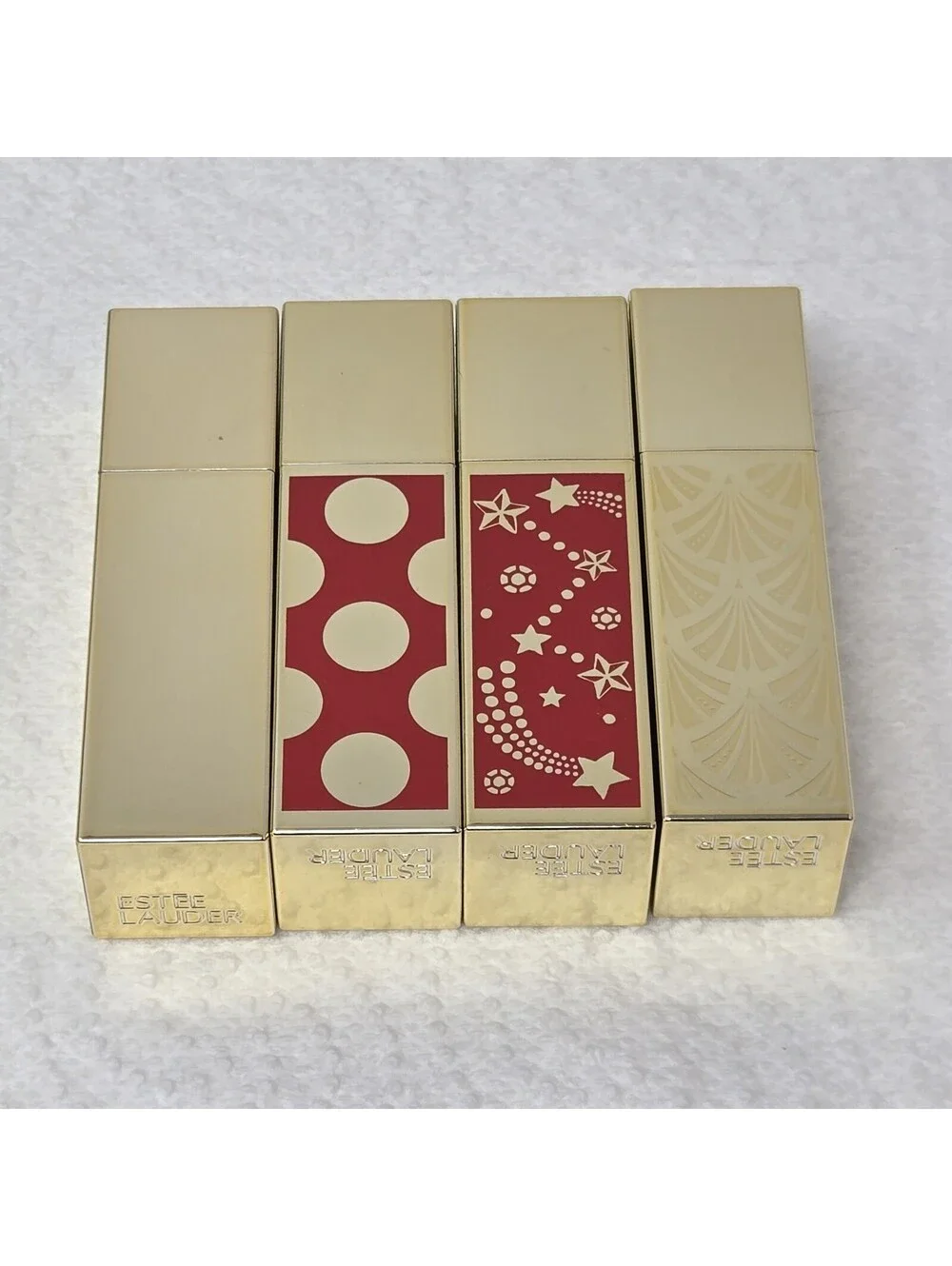 2025 HOLIDAY Estee Lauder Limited Edition Lipstick Lot Of 4 Full Size